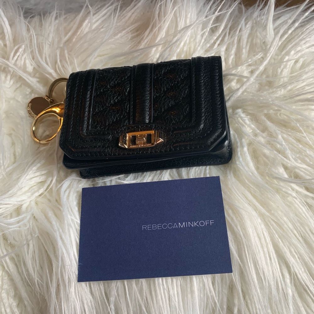 Rebecca Minkoff Love card case/keychain